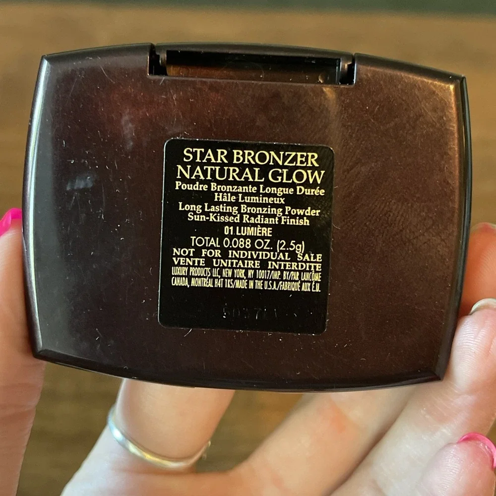 Lancome Star Bronzer Natural Glow Sun Kissed Radiant 01 Lumiere 0.088 oz 2.5 g